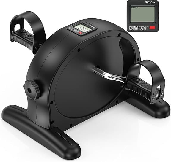 Mini Motionscykel för Armar och Ben- Svart