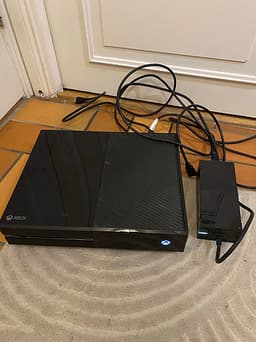 Microsoft Xbox One spelkonsol svart
