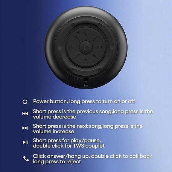 Lenovo K3 Pro - Kompakt Bluetooth-högtalare med Tung Bas & HD-ljud - NY!