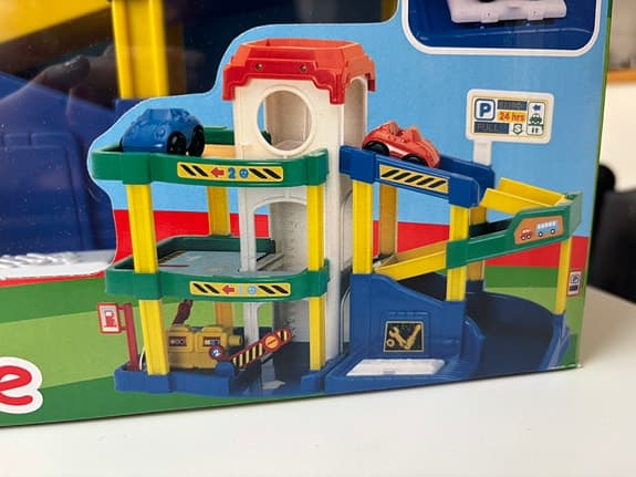 Helt nytt bil garage för små barn