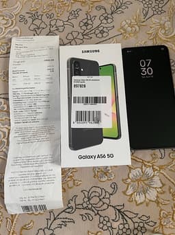 Samsung Galaxy A56 5G mobiltelefon 128 GB svart