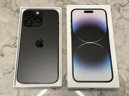 iPhone 14 Pro Max 128 GB svart