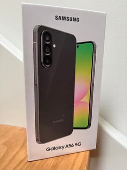 Samsung Galaxy A56 5G mobiltelefon 128 GB svart