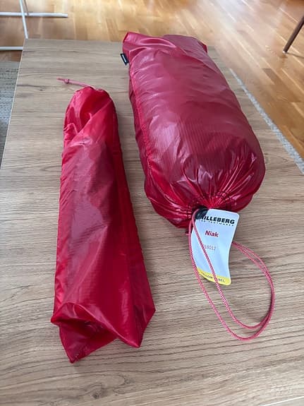 Hilleberg Niak tält rött