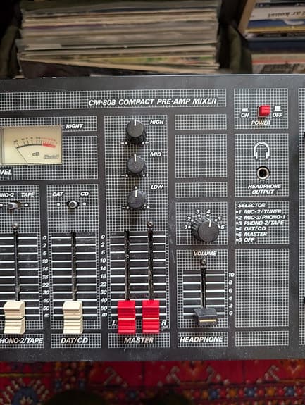 Prefer CM-808 Analog Pre-amp mixer