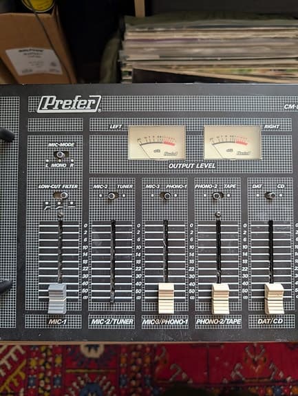 Prefer CM-808 Analog Pre-amp mixer