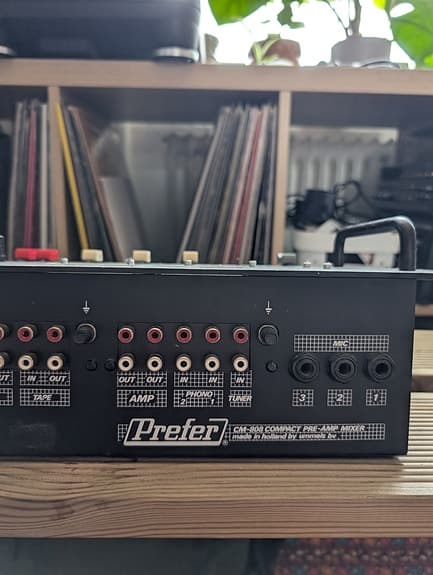Prefer CM-808 Analog Pre-amp mixer