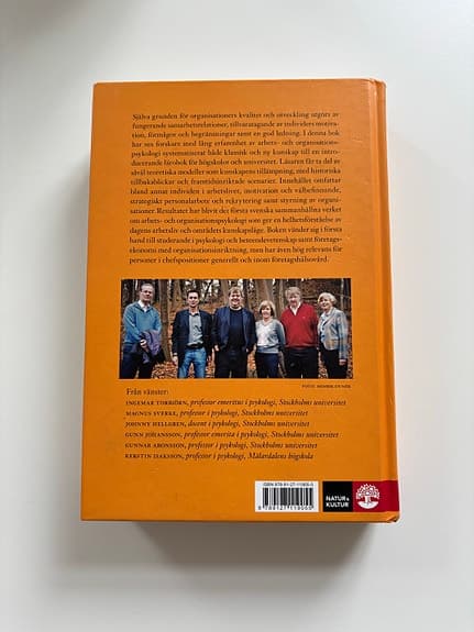 Kurslitteratur Arbets- och organisationspsykologi Gunnar Aronsson m fl