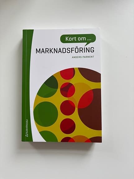 Studentlitteratur Kort om marknadsföring Anders Parment