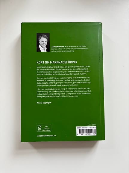 Studentlitteratur Kort om marknadsföring Anders Parment