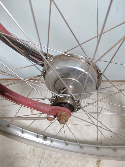 Crescent herrcykel 26" M röd