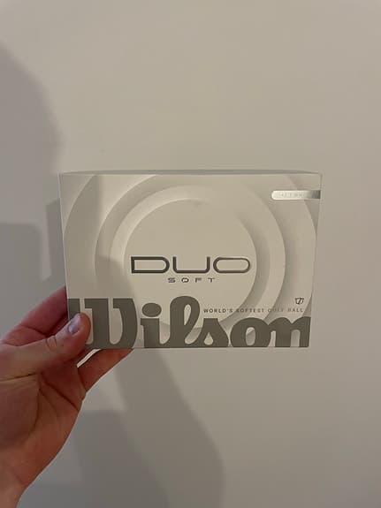 Wilson Duo Soft golfbollar