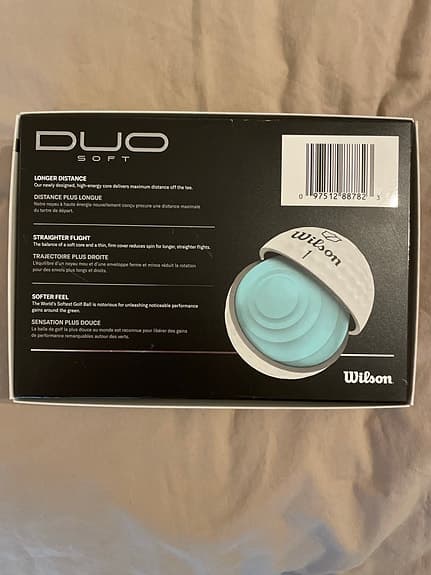 Wilson Duo Soft golfbollar