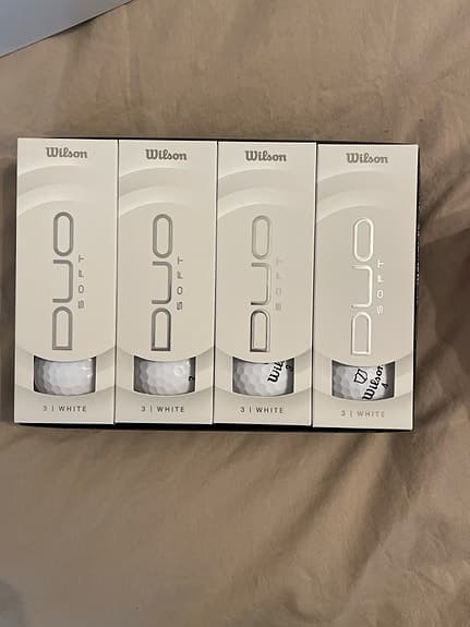 Wilson Duo Soft golfbollar