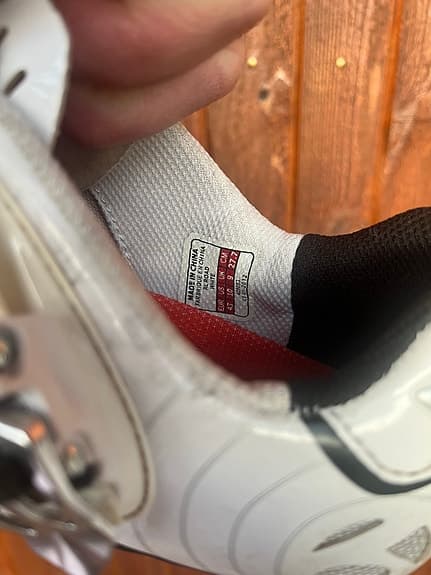 Bontrager landsvägscykelskor vit storlek 43