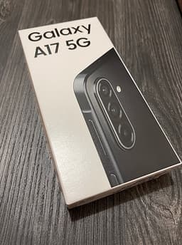 Samsung Galaxy A17 5G – Ny (obruten) 128GB svart