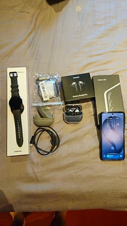 paket samsung galaxy s26 samsung galaxy buds 3 pro samsung watch 6