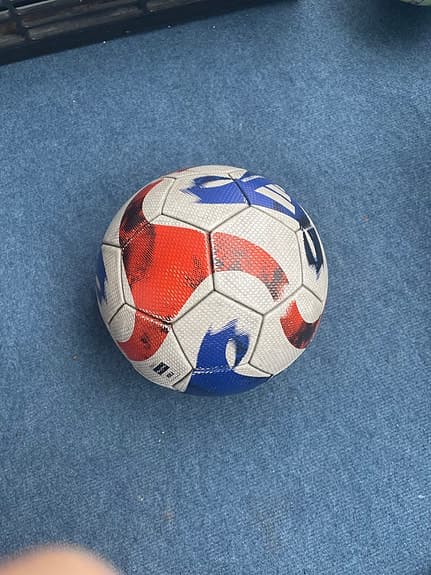 Adidas Tiro Competition fotboll storlek 5 vit röd blå