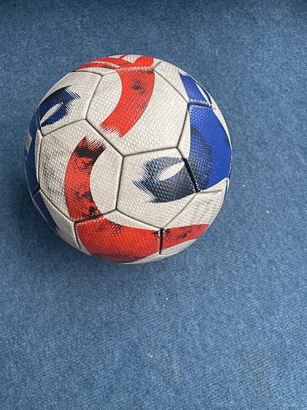 Adidas Tiro Competition fotboll storlek 5 vit röd blå