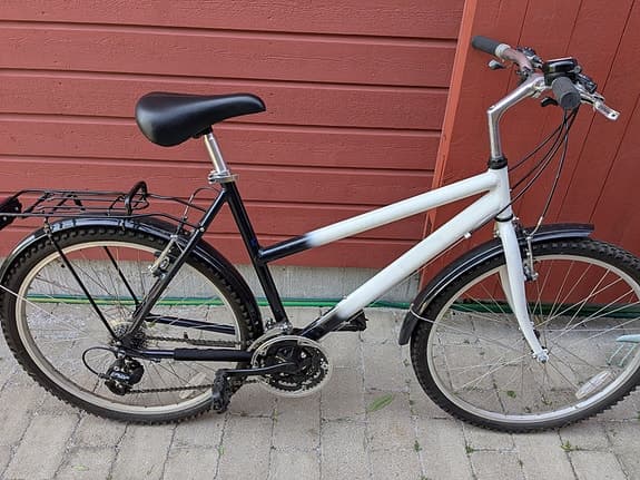 En jättefin cykel