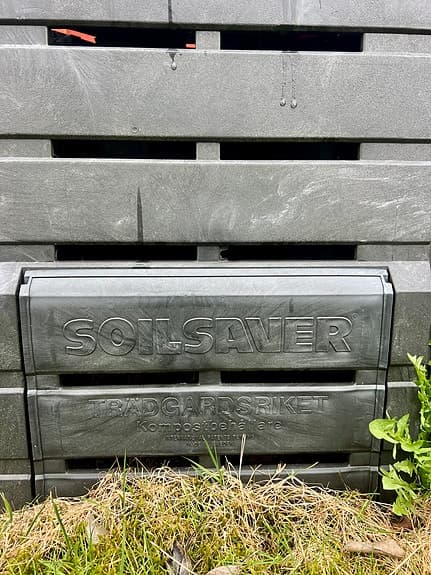 KOMPOST - Två Kompostbehållare - SOIL SAVER - Trädgårdsriket - Made in Sweden
