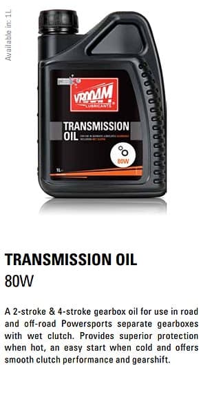 Motorolja + transmissionsolja (Vrooam) – Racingkvalitet – Paketpris