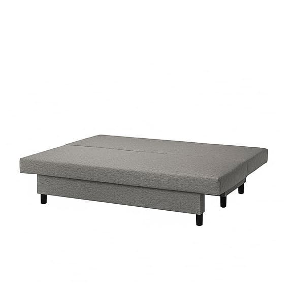 Ikea bäddsoffa grå tyg