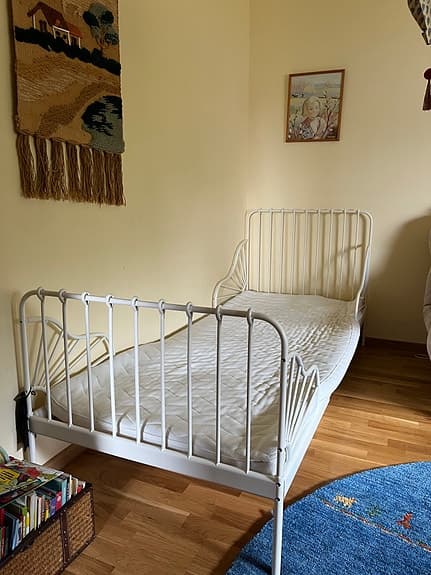 Utdragbar barnsäng IKEA Minnen 80x200