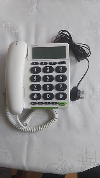 Doro PhoneEasy 312cs Stationär telefon, 3 stycken