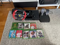 Xbox One spelpaket med ratt och pedaler