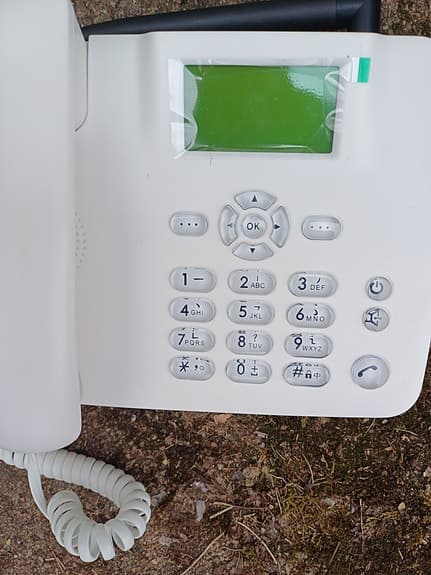 Doro telefonbordsenhet vit
