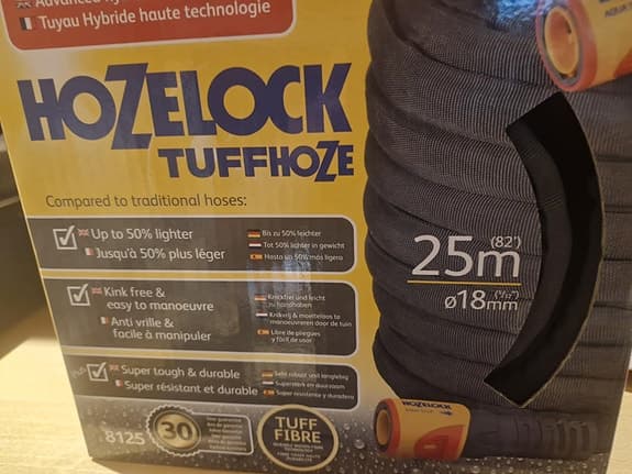 Hozelock Tuffhoze trädgårdsslang 25 m 18 mm