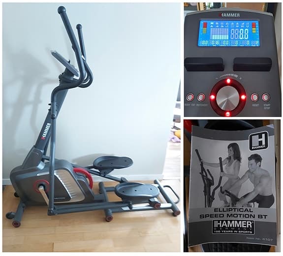 Crosstrainer Speed-Motion BT från HAMMER / Nyskick