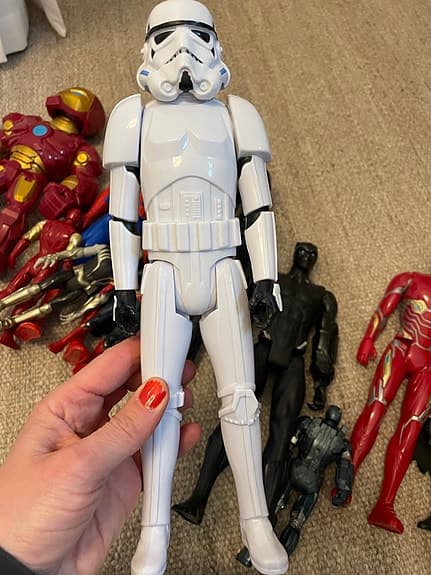 Superhjältar / actionfigurer