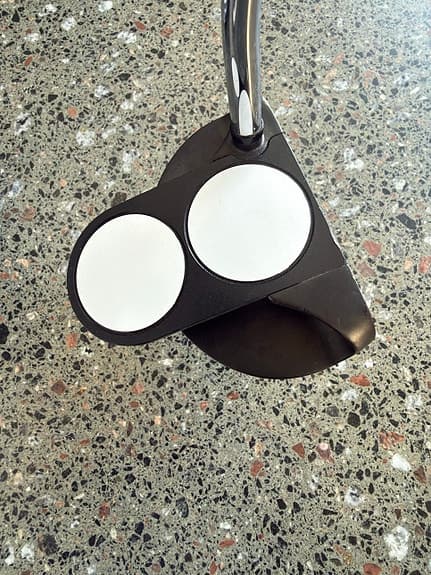 Odyssey Oworks  2-Ball putter svart/vit