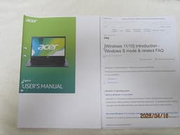 Laptop ACER A 315-510P-3404