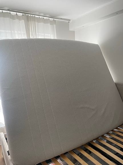 Komplett sängpaket IKEA: Åkrehamn madrass + Nordberget bäddmadrass 160x200