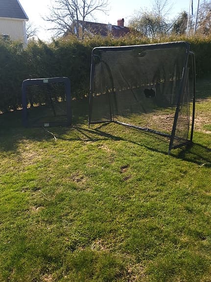 Fotbollsmål med Kicker från Exit