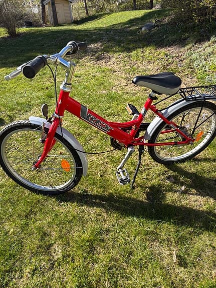 REX barncykel 24" röd