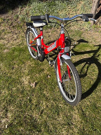 REX barncykel 24" röd