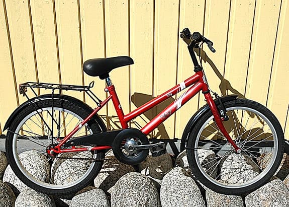 BARNCYKEL 20 TUM EJ VÄXLAD