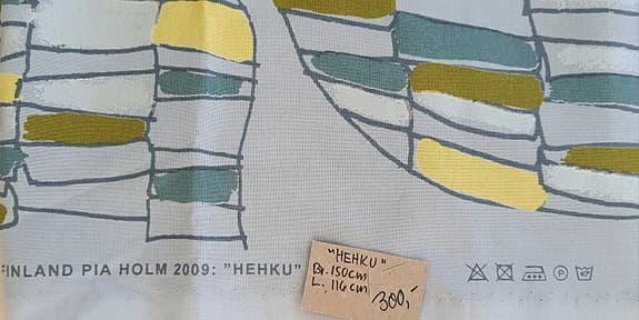 Nytt Marimekko tyg *Hehku*