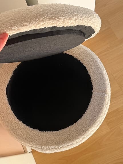 Teddy sittpall förvaring