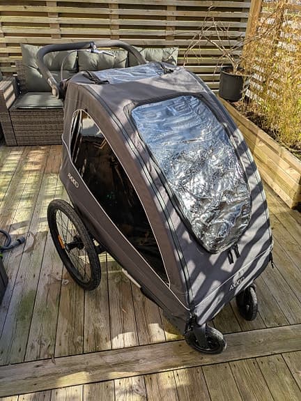 Axkid Grand Tour 4-i-1 cykelvagn / multivagn – Nyskick!