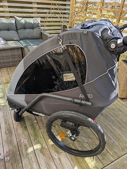 Axkid Grand Tour 4-i-1 cykelvagn / multivagn – Nyskick!