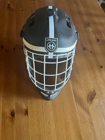 Innebandy målvaktshjälm