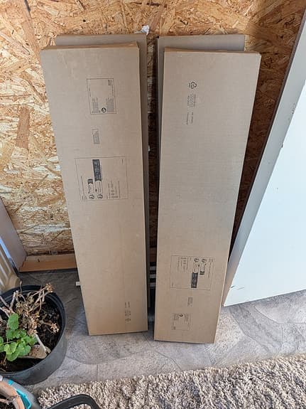 4 st Hylla Enhet vit