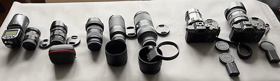 Sony A7R III monokrom, A7R IIIa, optik och blixt