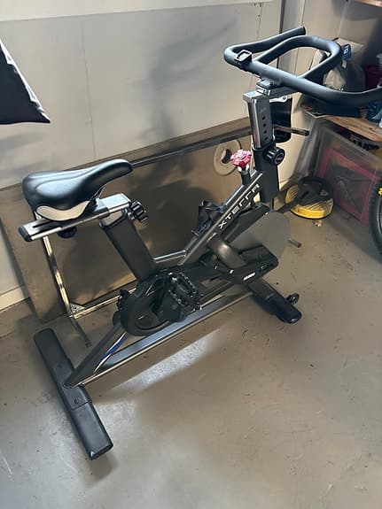 Xterra motionscykel spinningcykel svart