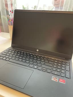 HP laptop 15.6 tum svart